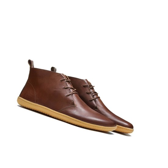 Tenis Lifestyle Vivobarefoot Gobi Lux Hombre Marrom | 867054QDV