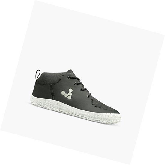 Tenis Vivobarefoot Primus Bootie II All Weather Juniors Niños Grises Oscuro | 725386NUC
